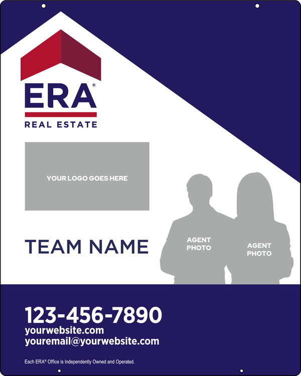 Team Logo - Photo Hanging Sign Panel, 30h x 24w, Steel